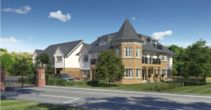 scaled image of a Bushey building